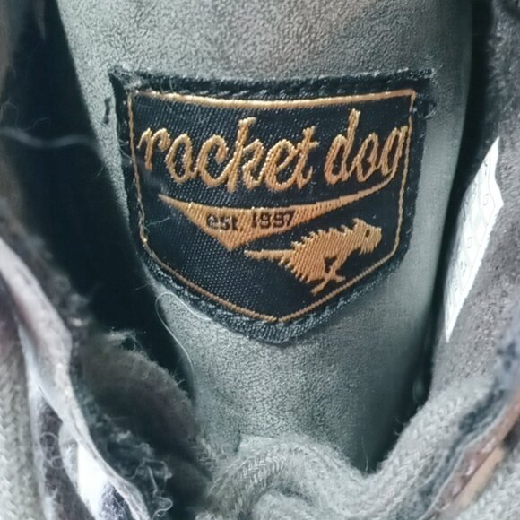 Rocket Dog Thunder Women's Gray Lace-up Boots Size 9 - Picture 6 of 9